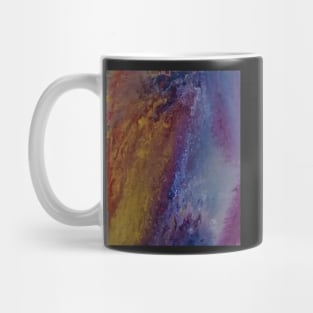 Itersteller - Acrylic painting on canvas depicting space Mug